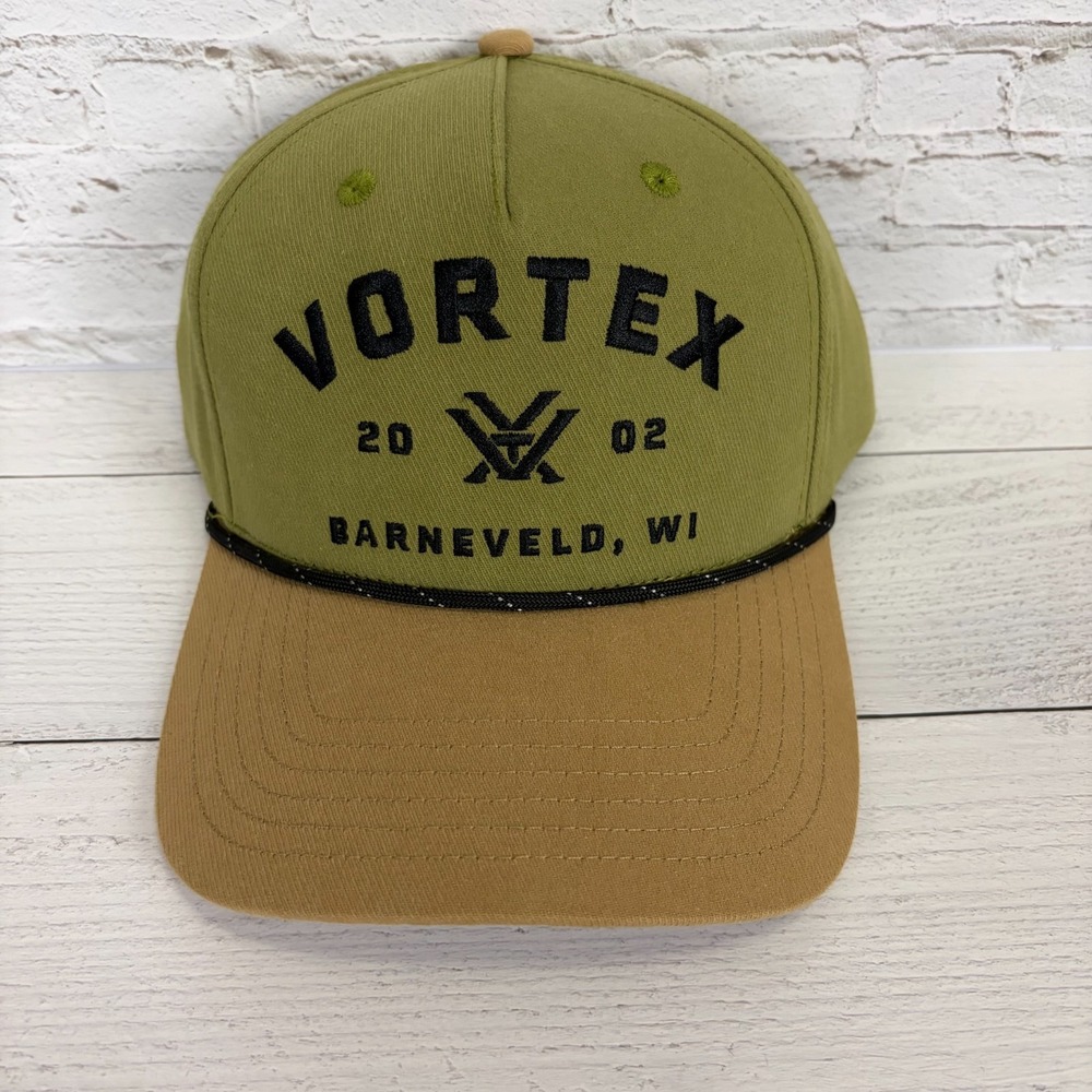 VORTEX Optics Smalltown Legacy Green SnapBack Hat Cap One Size NEW